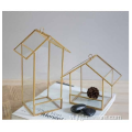 Nhà máy bán chạy Rose Gold Glass Terrarium Geometric